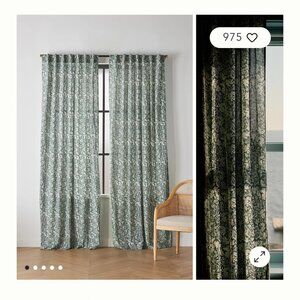 Anthropologie Hyacinth Curtains Set